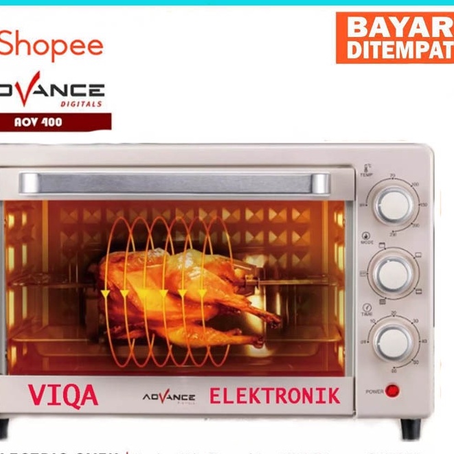 OVEN LISTRIK ADVANCE AOV-400 20 LITER / ELECTRIC OVEN