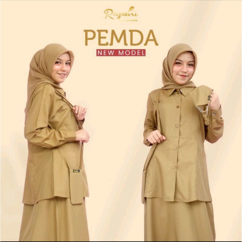 Pemda new model by riyani/seragam pemda /baju dinas