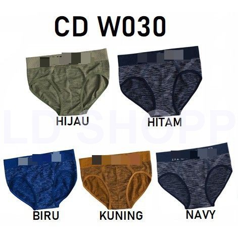 LDS W030 CELANA DALAM PRIA KOLOR CD MAN UNDERWEAR MEN SEMPAK MURAH IMPORT