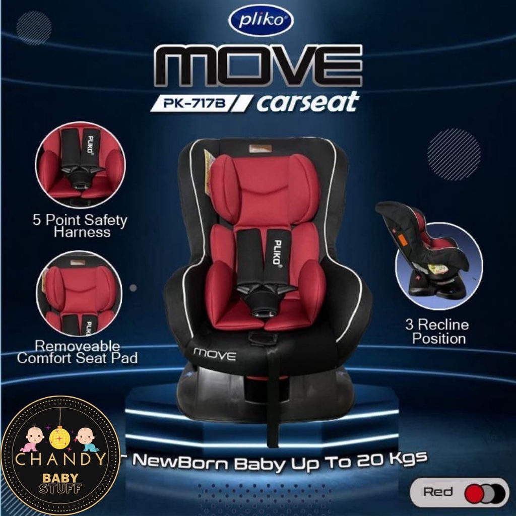 KURSI MOBIL BAYI CAR SEAT PLIKO MOVE PK-717B