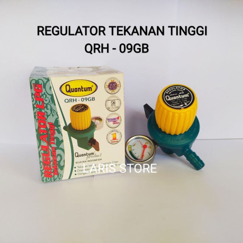 Regulator Gas Tekanan Tinggi Quantum QRH-09 Original Regulator Quantum High Pressure