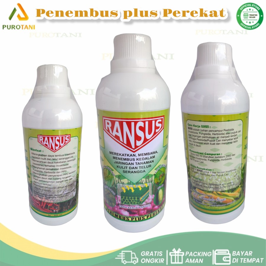 Pencampur pestisida perekat penembus Ransus 500ML