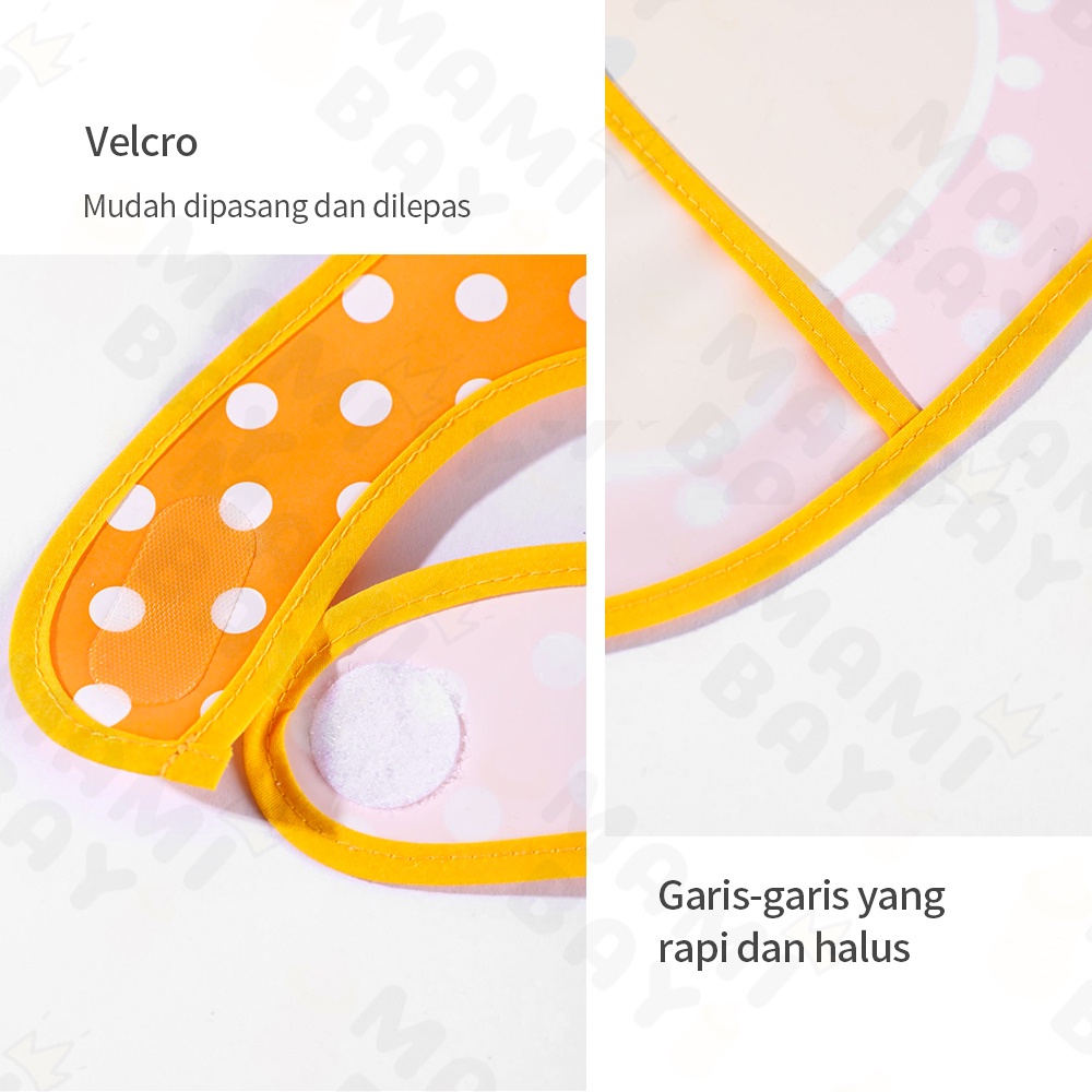 Mamibayi celemek bayi waterproof/Slabber Bayi/baby bib