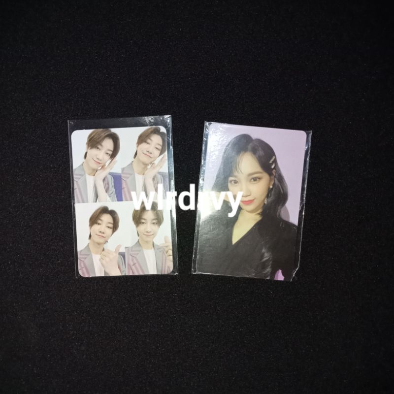 pc photocard minghao the 8 heng:garae henggarae chaewon one reeler