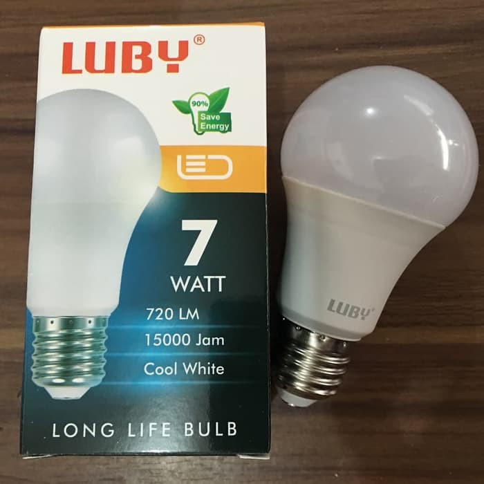 Lampu Lampu LED Luby 7W 7Watt 720LM Long Life Bulb