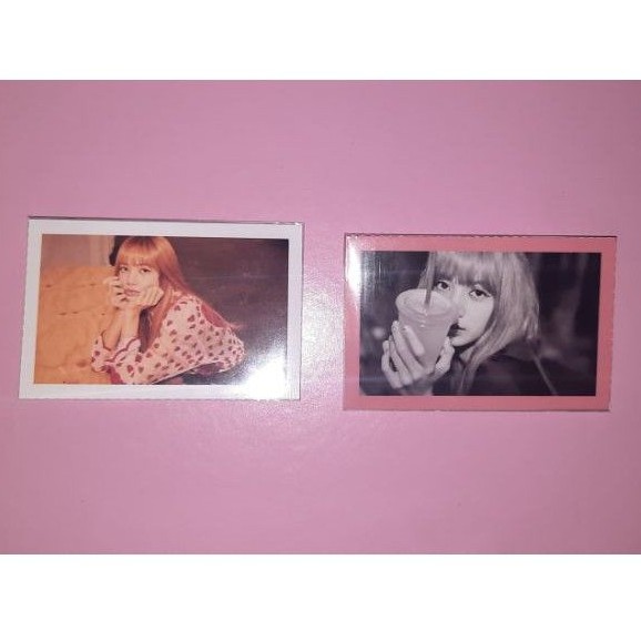 Photocard Lisa Welcoming Collection 2019