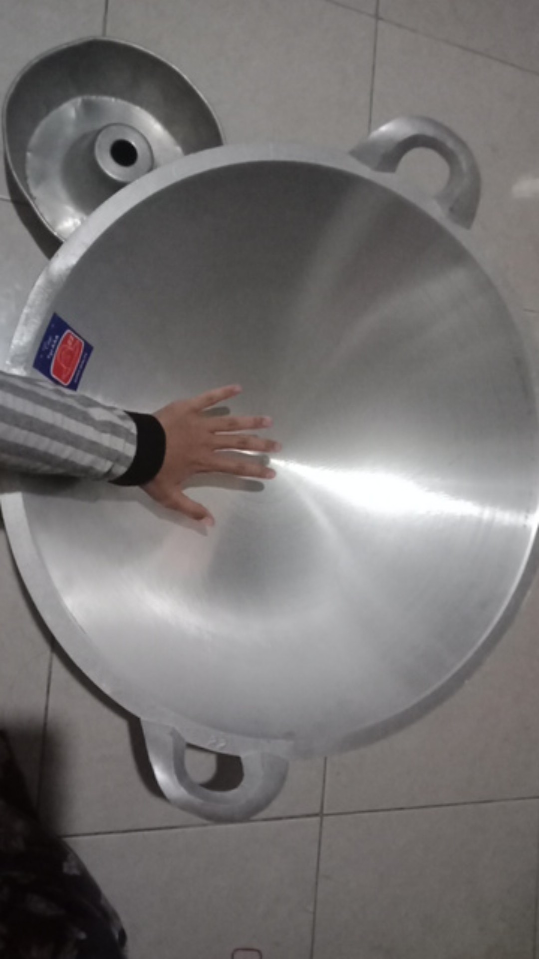 Kuali Super Jumbo No.18,20,22 / Penggorengan Jumbo / Kuali Besar