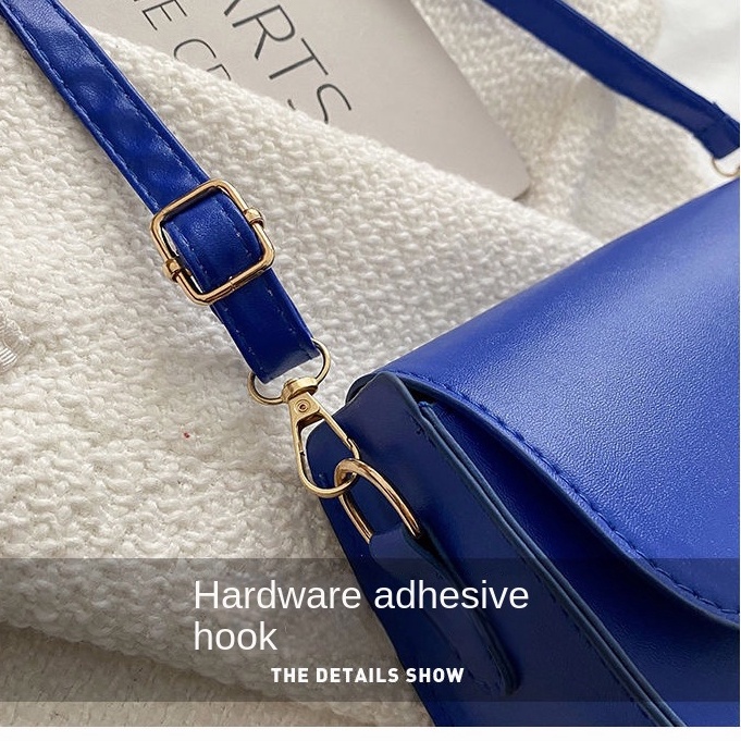 Klein blue saddle bag women's spring and summer all-match niche design high-end 2022 new one-shoulder messenger bag women