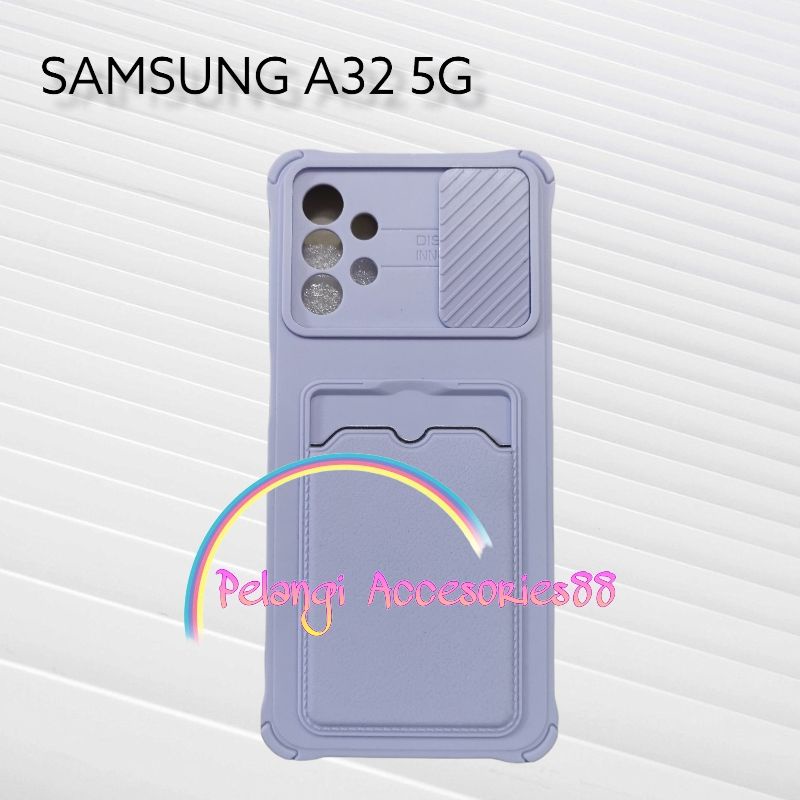 CASE SAMSUNG A32 5G SOFTCASE SLEDING WARNA WARNI