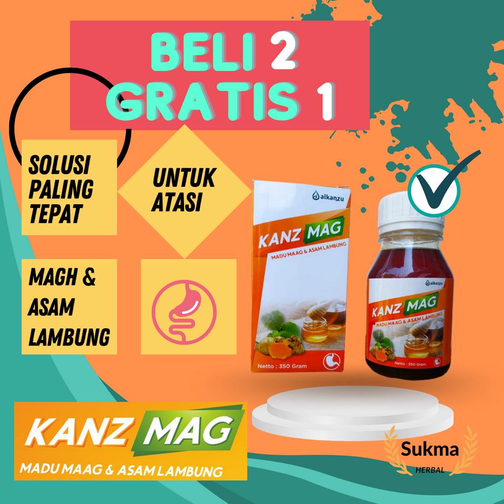 

Madu Kanzmag Solusi Asam Lambung dan Sakit Maag 350 gr