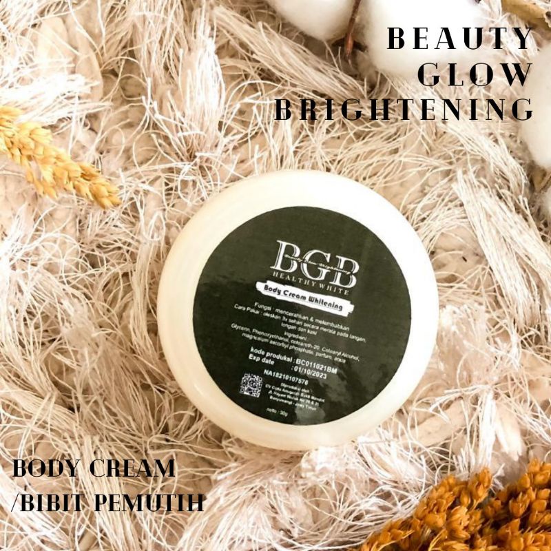 BODY CREAM WHITENING BGB ORIGINAL DOSTING AMPUH PUTIH DALAM 7HARI BPOM NA18210107576 BIBIT PEMUTIH B