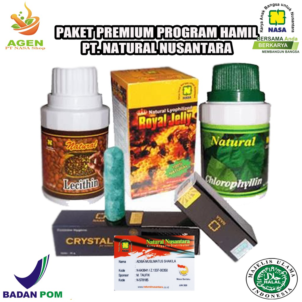 Paket Premium Program Cepat Hamil Nasa /Agen PT Nasa Shop