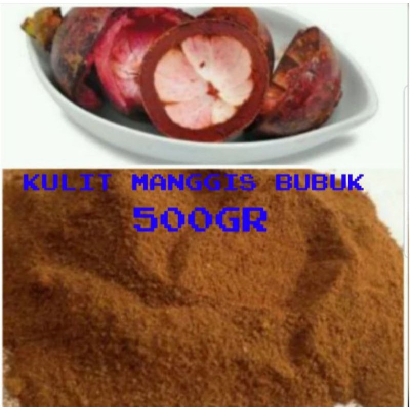 

Kulit manggis bubuk Murni asli 500gr