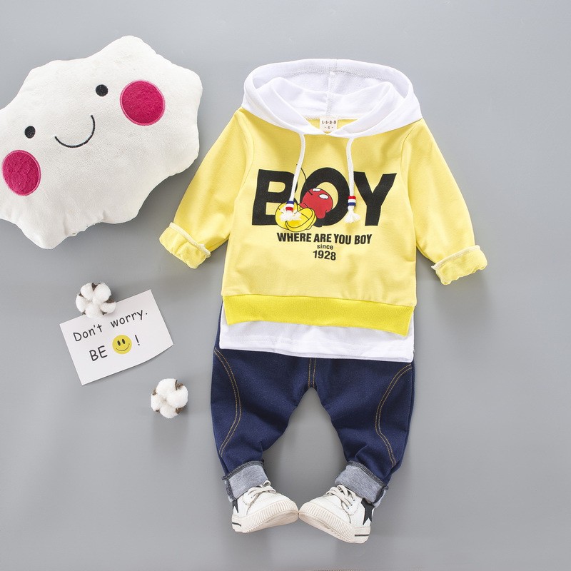 Baju Pakaian Anak Bayi Laki Cowok Murah Import motif boy ada hoddienya BBD011