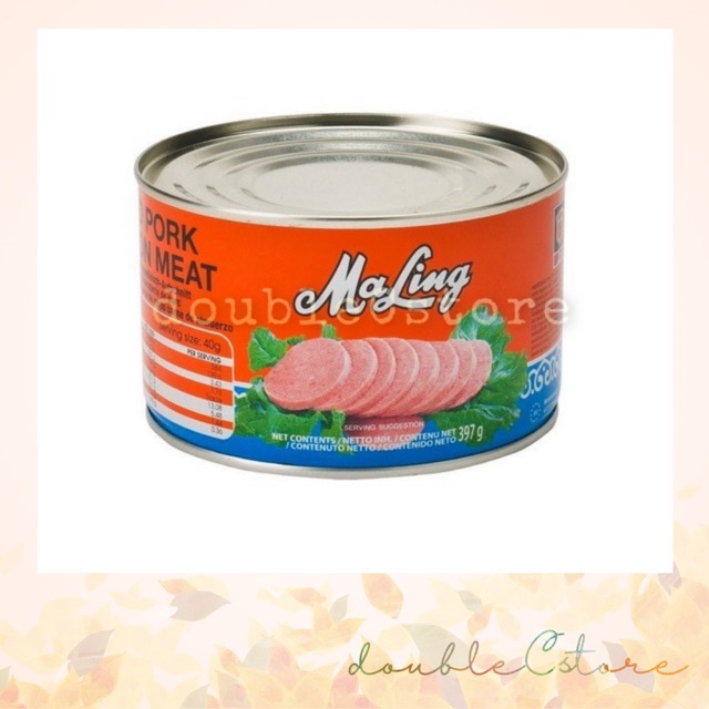 

MaLing pork luncheon meat TTS 397gr (NON HALAL) daging ham MaLing