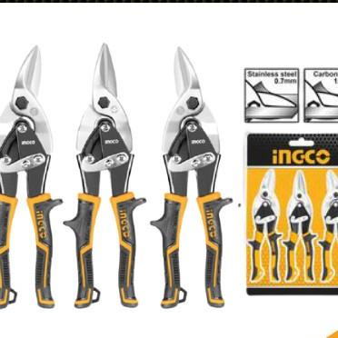 

Gunting Baja Ringan 10"/ Gunting Puring / Gunting Holo Ingco Htsnk0110