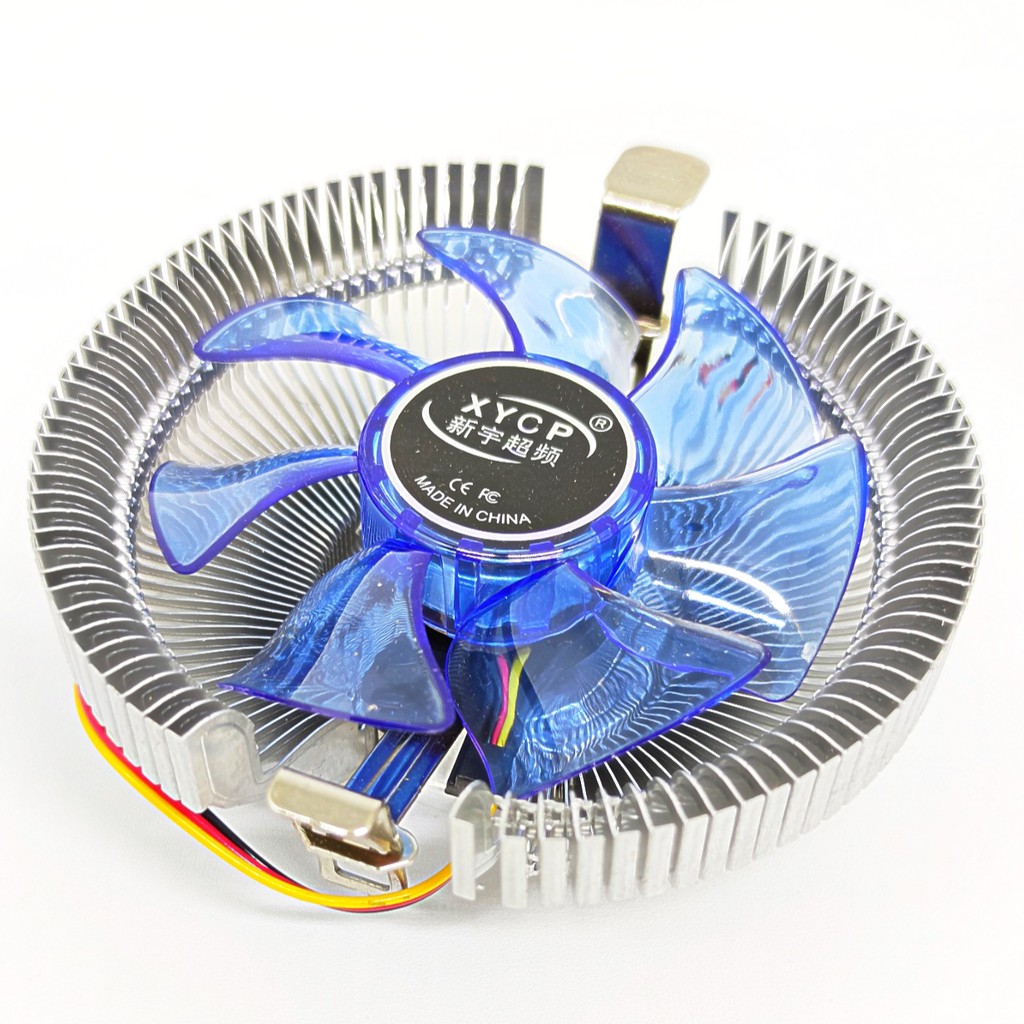 SKU-1166 CPU COOLER XYCP FAN PROCESSOR LED LGA 775 1155 1156 1150 AMD