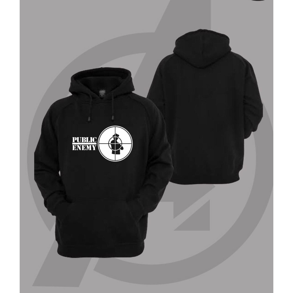 Jaket Sweater Hoodie - Public Enemy