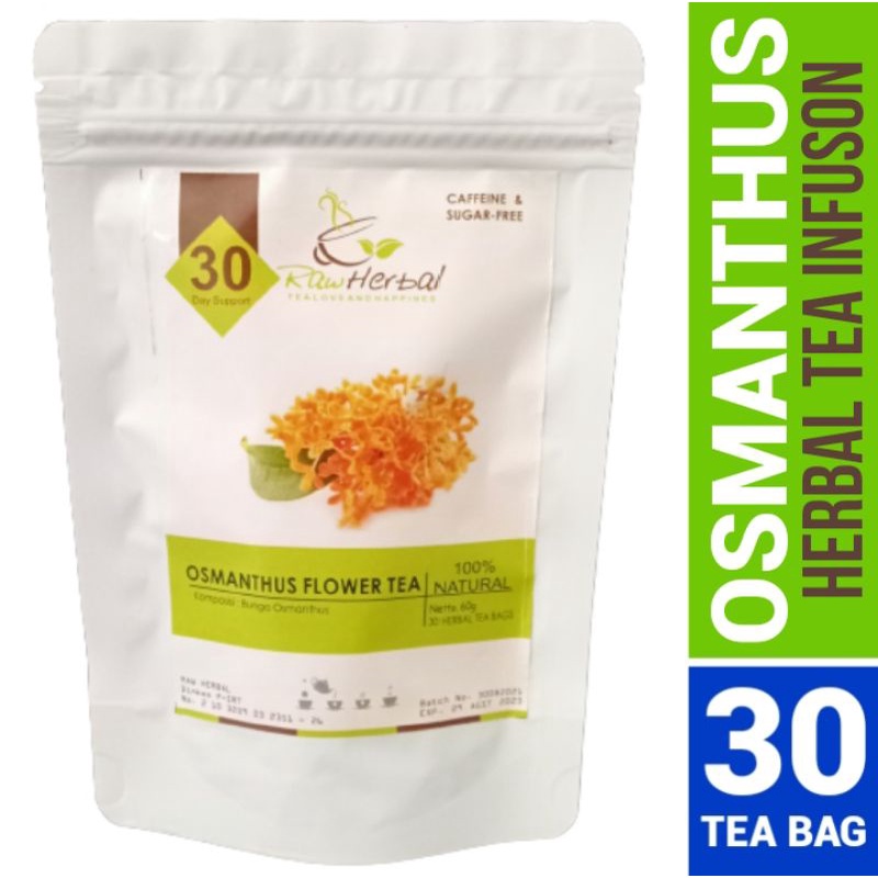 OSMANTHUS FLOWER TEA : PURE OSMANTHUS FLOWER TEA (30 TEA BAG)