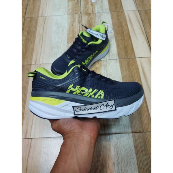 Sepatu Hoka One One Bondi 7 Grey