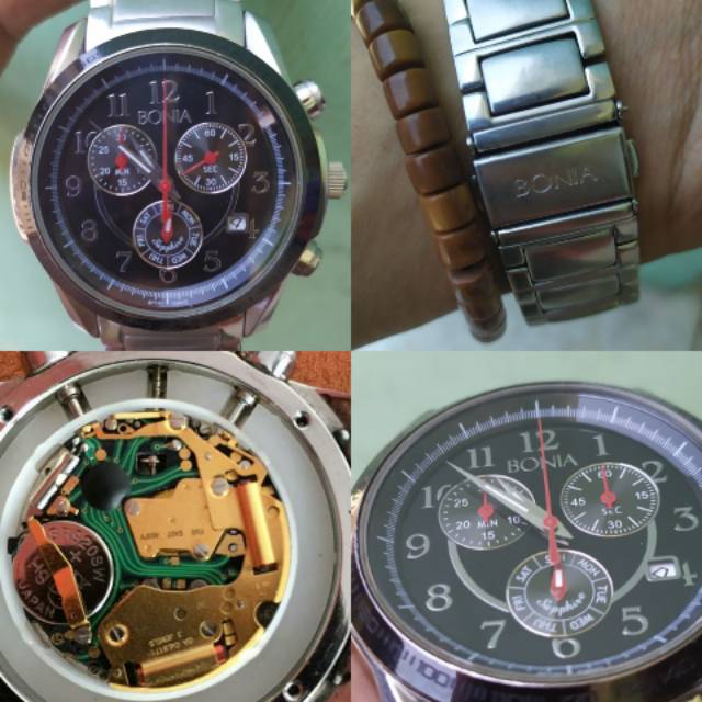 PRELOVED JAM TANGAN BONIA BTP 141 second bekas