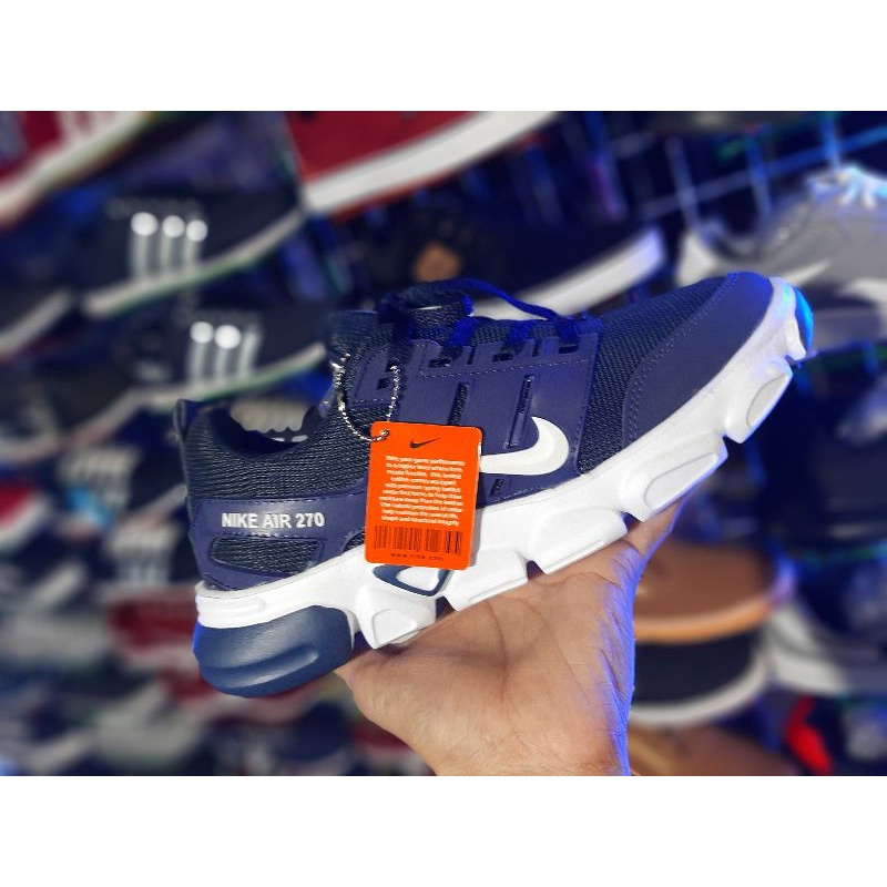 Sepatu Nike Hitam Polos Full Black Sekolah Olahraga Sneakers Sport