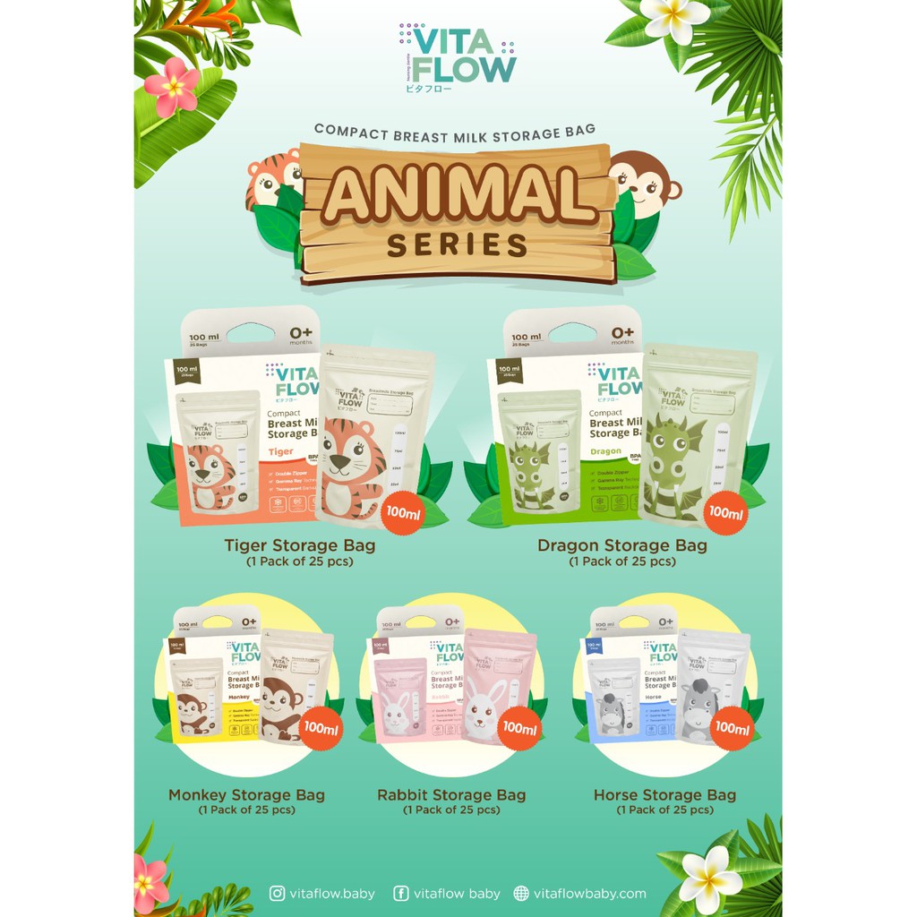 Kantong ASI / Kantong ASI Vitaflow / kantong asi ekonomis