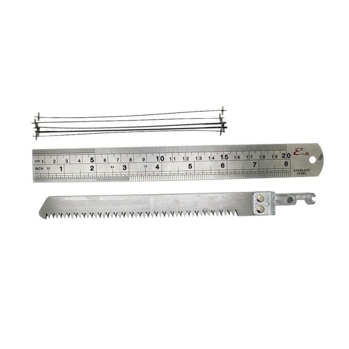 Gergaji Platinum Besi Metal Pvc Pipa Plastik Saw / Gergaji Multifungsi Set 3 Way Blade Magic Saw-4