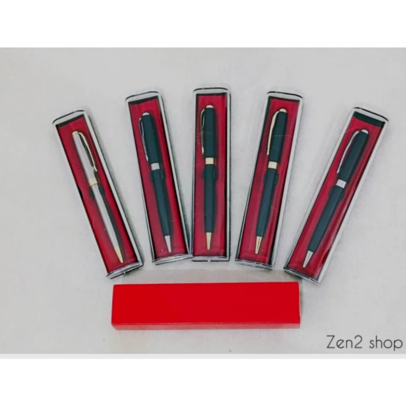 

Bp 808/Pulpen Exclusif Souvenir / Pulpen+Box Merah / Ballpoint Promosi