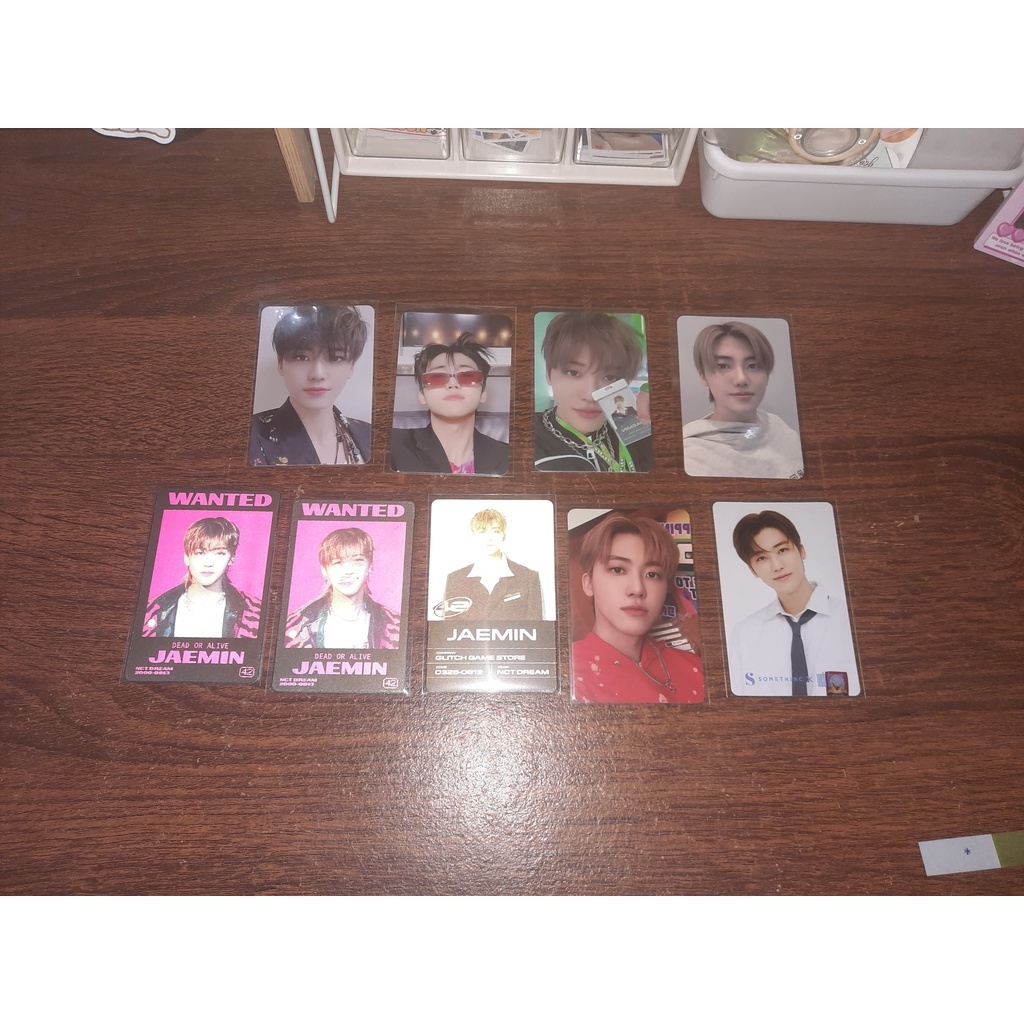PC Official aab Jaemin NCT Dream Chilling Agent Lenti Glitch Scratch POB Smstore Mixtape Card Beatbo