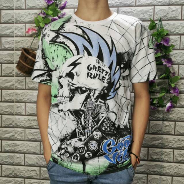 Tshirt kaos pria marcelo burlon.kaos murah meriah