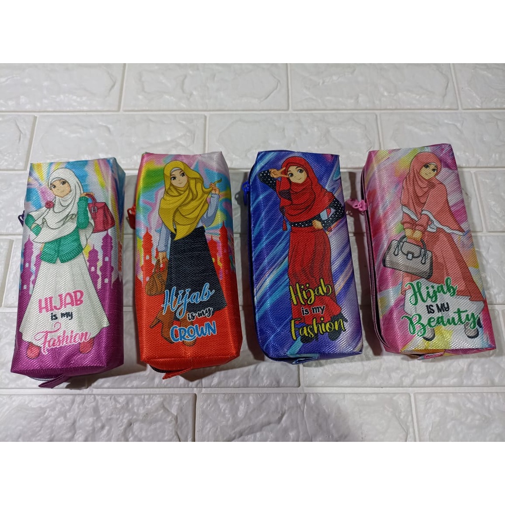 

ROYALE STATIONARY - KOTAK PENSIL / TEMPAT PENSIL / PENCIL CASE BEONE HIJAB ERC619. MURAH
