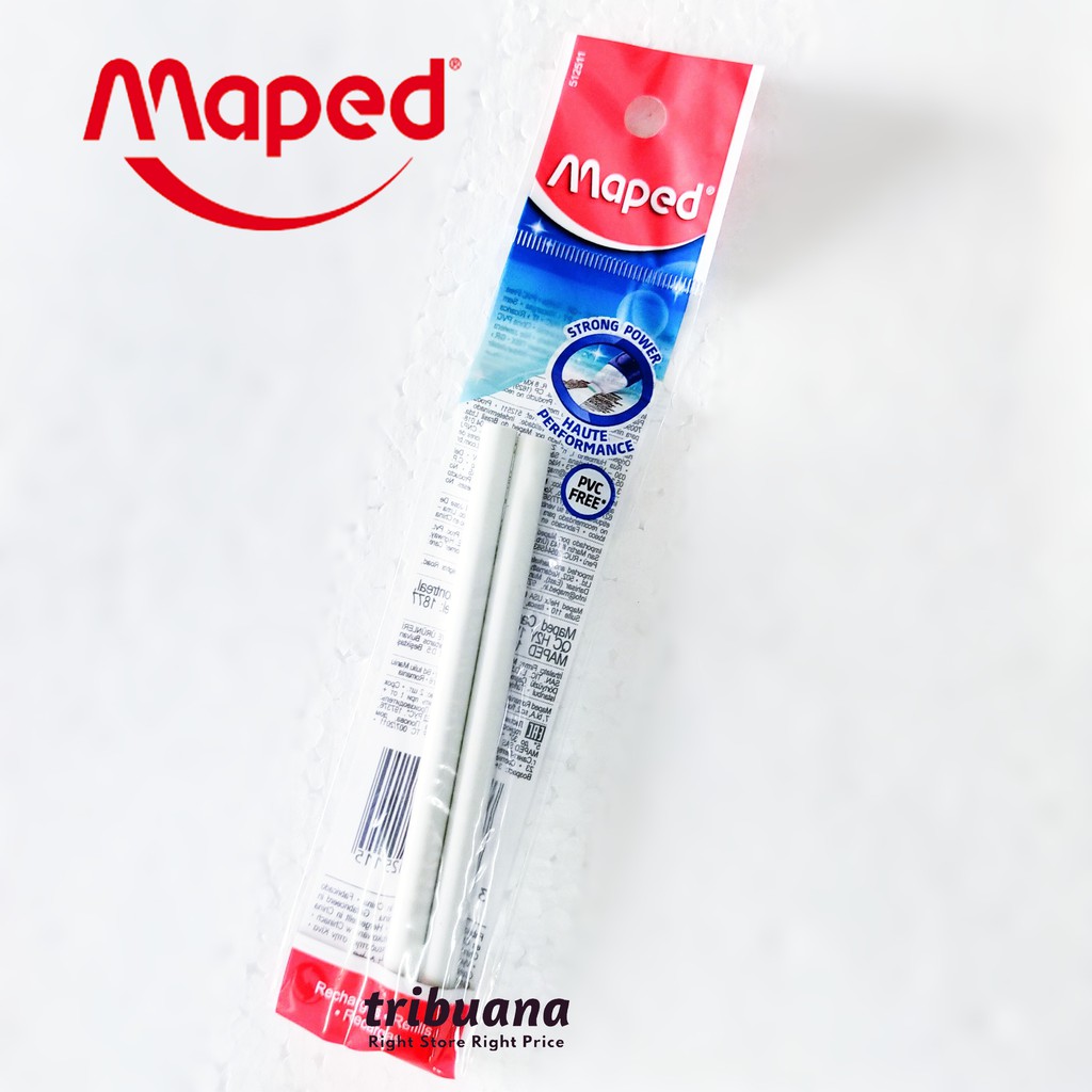 

Maped Refill GOM Pen Eraser - Isi Ulang Penghapus Gom Pen (Eraser Pen)