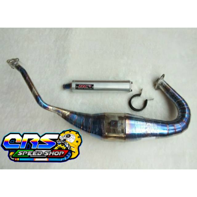 Termurah Knalpot Bluemoon Original Rc3 Type Cobra Ninja R & Rr