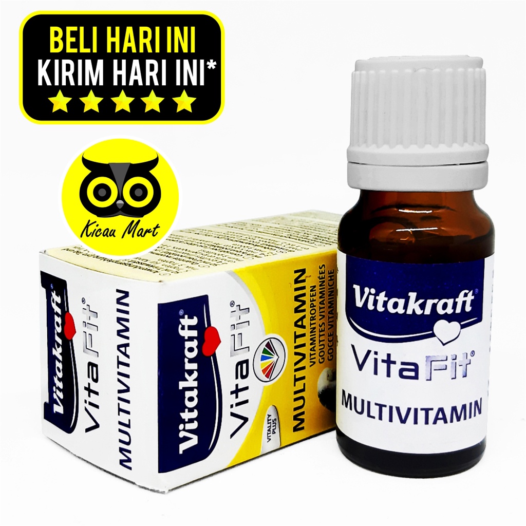 VITAMIN OBAT BURUNG KENARI PARKIT VITA FIT VITAFIT VITAKRAFT 10 ML IMPORT PENAMBAH DAYA TAHAN VMVVKG