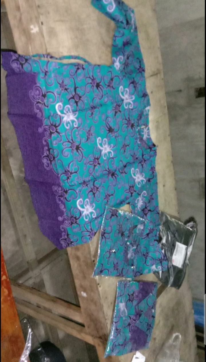 Batik Couple Keluarga Sania Ruffle Ori Ndoro Jowi Dnt Cumi Cumi Toska