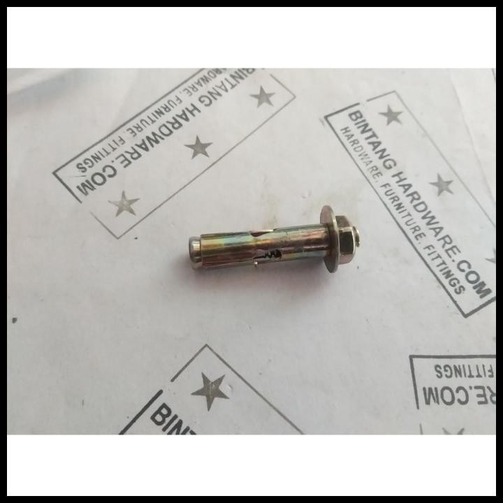 Dynabolt Dina Bolt Baut Tanam Tembok 6X45 Baut Beton Panjang 45Mm Pcs