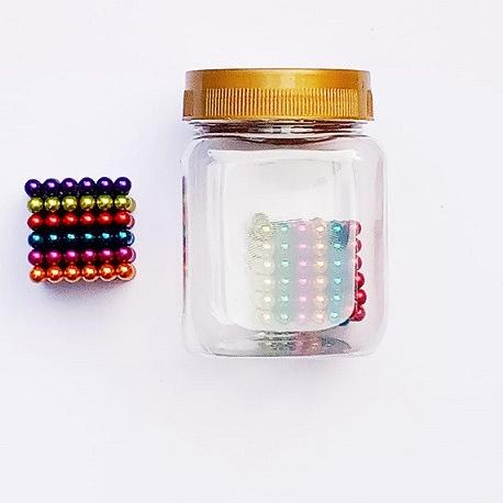 

➸ Magnet BALL 5mm 216 Pcs Magnetic Bola 6 Warna Warni DIY Puzzle Cube ✯