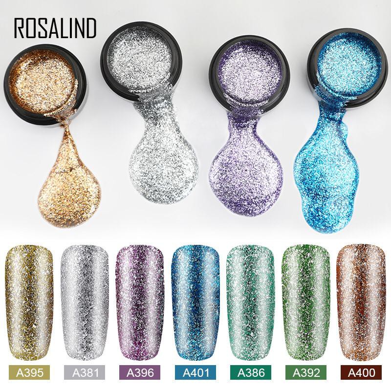 ~AB~ Rosalind SHINY PLATINUM GEL SERIES Gel Nail Polish UV LED / Kutek / Cat Kuku