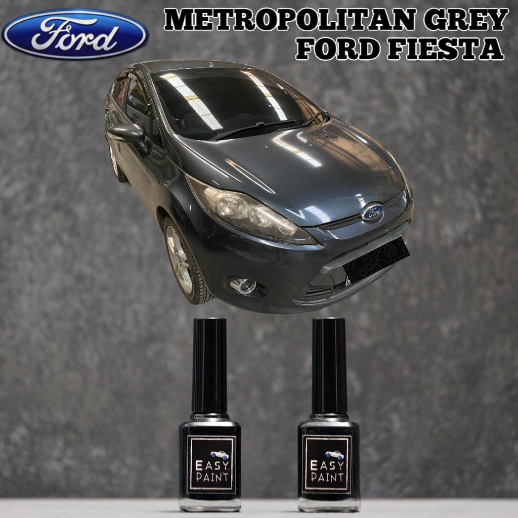 Cat Oles Metropolitan Grey Ford Fiesta Abu Tua Metalik Dark Grey Metalic