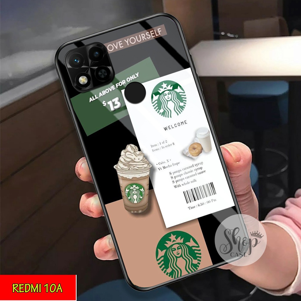 Softcase Glass Redmi 10A - Case Redmi 10A - Case Lucu - case Redmi 10A - kesing Redmi 10A - softcase