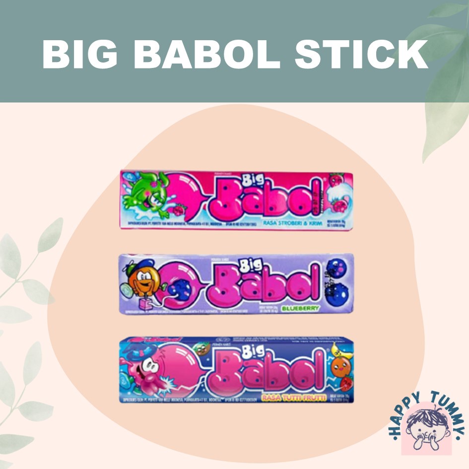 

Big Babol Stick 12. permen karet. PAK