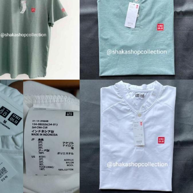 ➺ Branded sisa export kaos UNIQLO sanghai t-shirt UNIQLO ➮