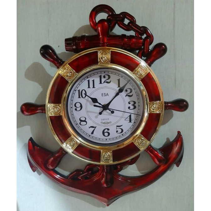 jam dinding jangkar unik bunyi melodi best seller