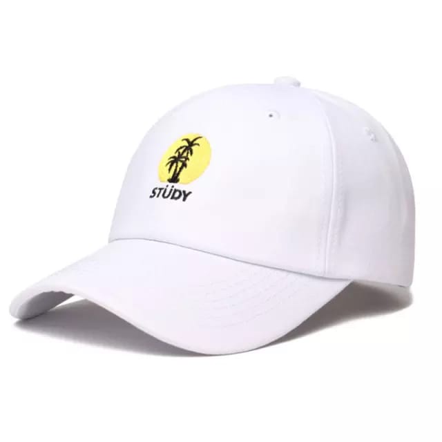 COD TOPI BASEBALL STUDY Topi Pria Distro Baseball Study Pantai Pohon Kelapa Model Terbaru 2022