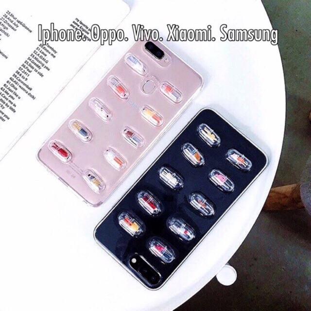 Capsule Case iPhone Oppo Vivo Xiaomi Samsung Realme 7 7i pro 5 5i 6 c3 C17 C15 C11 M51 Reno 2 2f 4f