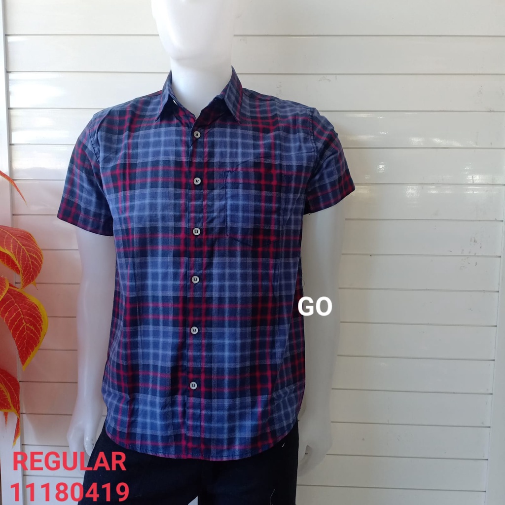 gof MAXMILLIAN KEMEJA PRIA REGULAR Kemeja casual kemeja lengan pendek