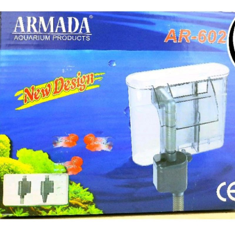 POMPA AQUARIUM SLIM HANGING FILTER ARMADA AR 602