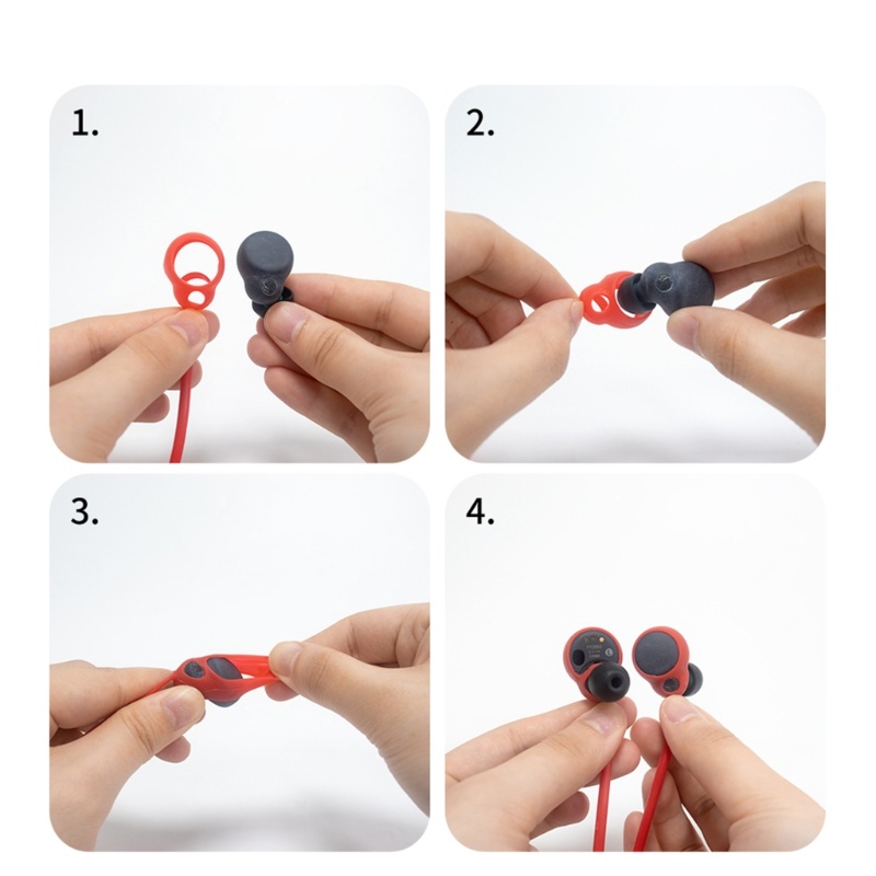 Vivi Tali Lanyard Gantung Leher Bahan Silica Gel Untuk Earphone Wireless Link Buds S