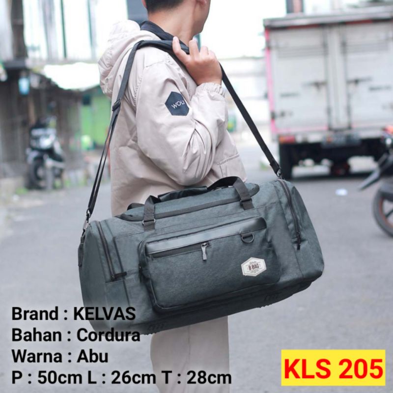 AUTHENTIC Travel Bag Tas Gym Tas Duffle Olahraga TAS Pakaian PULANG KAMPUNG TAS FITNESS PRIA ARMY